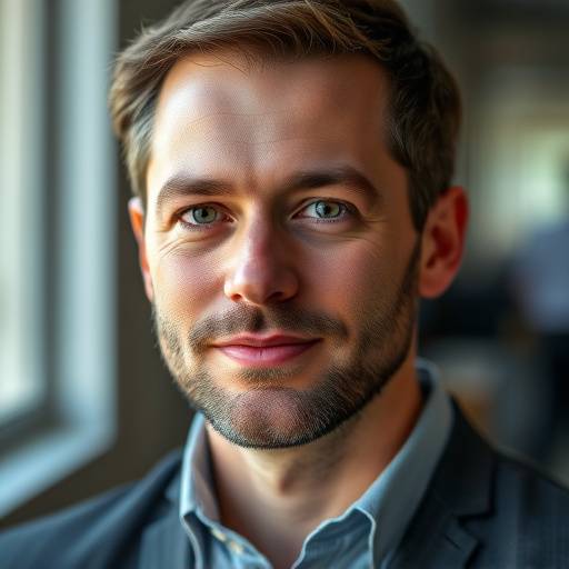 Portrætfoto af Mikkel Petersen, Produktionschef